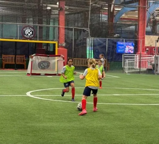 Girls Chelsea Piers Soccer Club Clinic